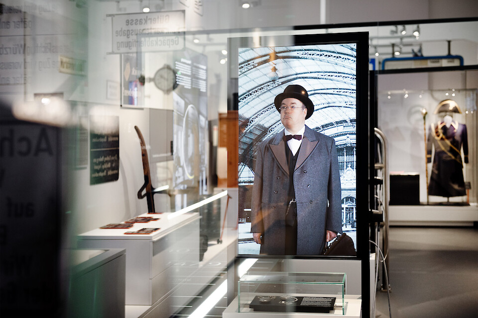 Dauerausstellung Bahnhofszeiten