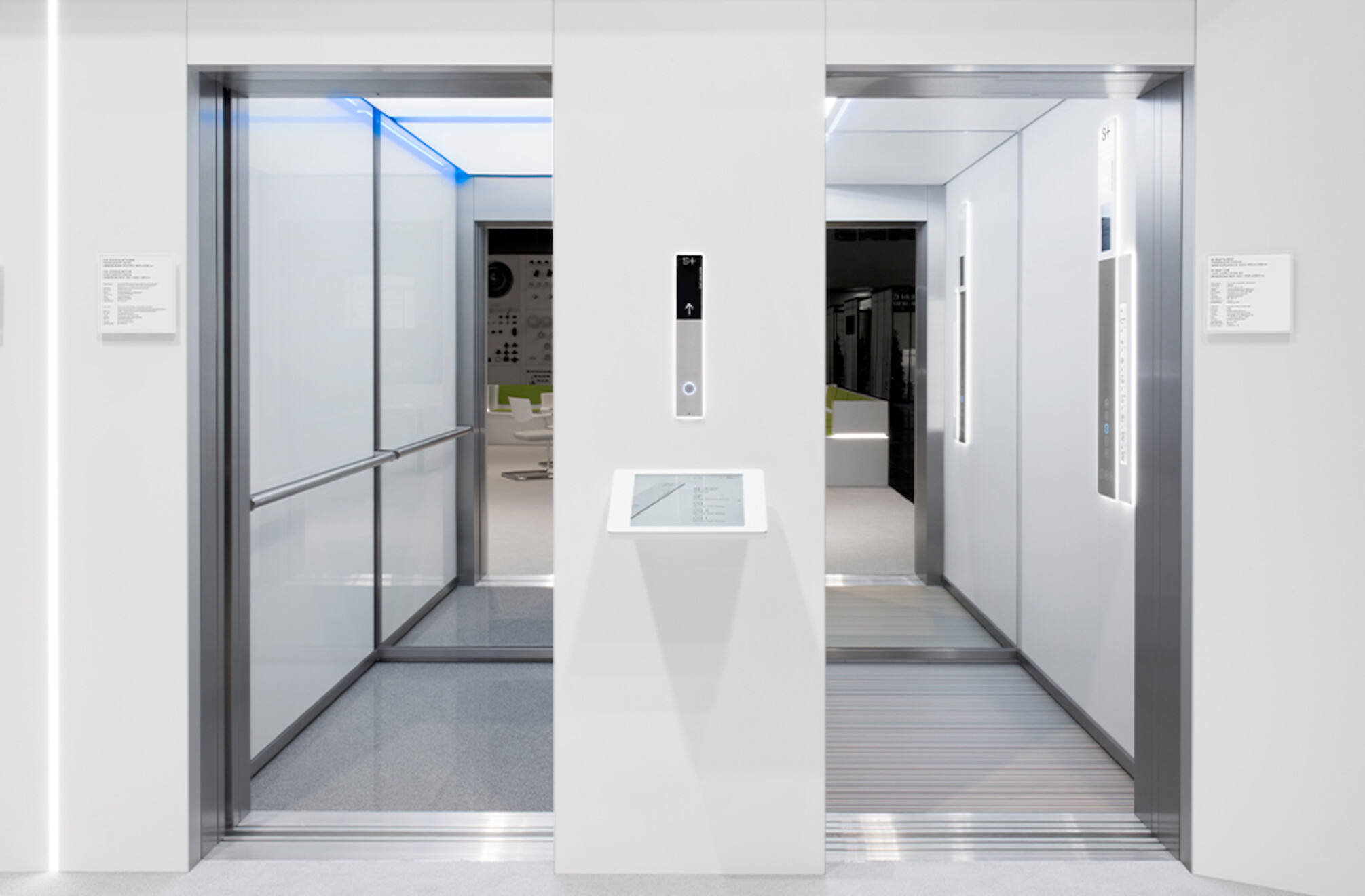 // Messestand Schmitt + Sohn Aufzüge, Bau 2023 München